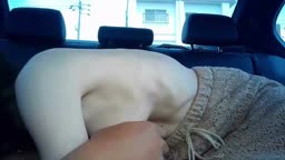 車内フェラ＿美乳