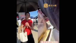 Encoxada Dickflash cum ass