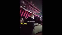 Encoxada Dickflash cum ass