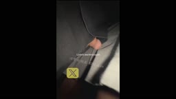 Encoxada Dickflash cum ass