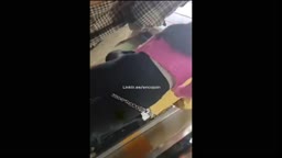 Encoxada Dickflash cum ass