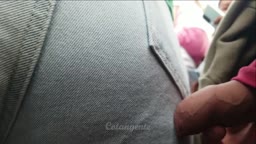 Encoxada cum in jeans