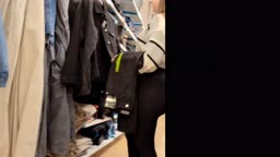 Black Spandex Candid