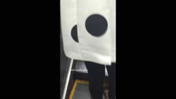 Encoxada Dickflash cum ass