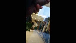 Encoxada Dickflash cum ass