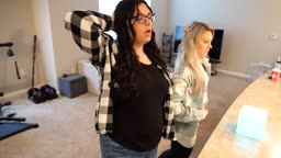 Taylor and Sarah Controlled by the Cube