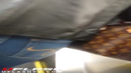 huge cumshot on the stairs
