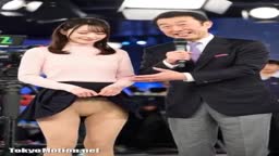 【AI】女子アナに生パンスト紹介番組やらせてみた 8