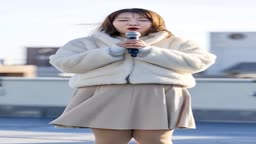 【AI】ごめんなさい、風が強くてパンティが見えちゃってます 35