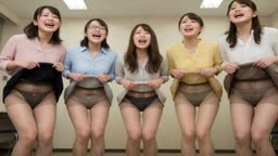 【AI】ママ友同士がパンツ披露の餌食に 5