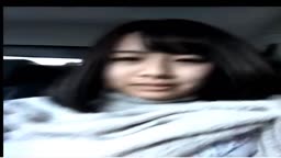 愛液　車内オナニー