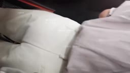 Encoxada Dickflash cum ass