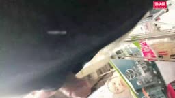 Chinese cum on supermarket