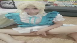 Cosplay 自慰から目を丸くするまで