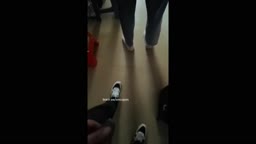 Encoxada Dickflash cum ass