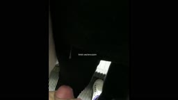Encoxada Dickflash cum ass