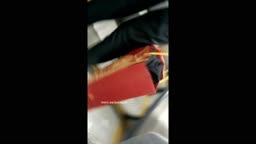 Encoxada Dickflash cum ass