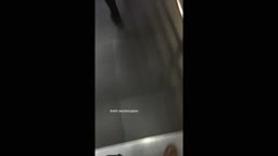 Encoxada Dickflash cum ass