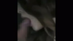 車内フェラ抜き