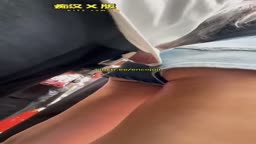 Encoxada Dickflash cum ass