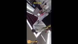 Encoxada Dickflash cum ass