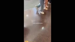 Encoxada Dickflash cum ass