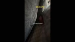Encoxada Dickflash cum ass