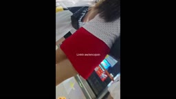 Encoxada Dickflash cum ass