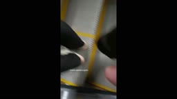 Encoxada dickflash encojoin