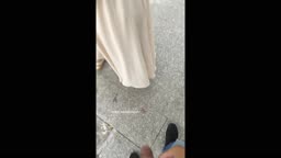 Encoxada dickflash encojoin