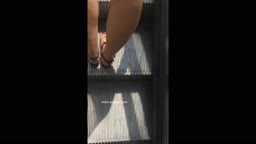 Encoxada dickflash encojoin