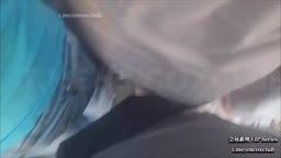 Mother encox Infront of daughter