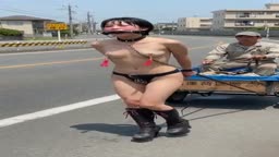 性奴隷人力車