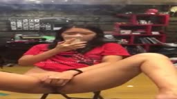 horny young teen masturbating