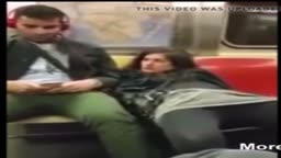 Masturbate subway