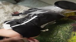 精子採取　中出しバック　コスプレ