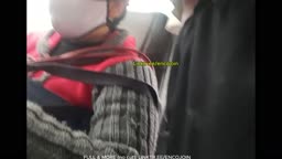 Encoxada Dickflash cum ass