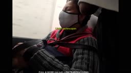 Encoxada Dickflash cum ass