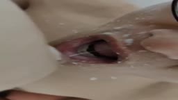 The breast is continuously squeezed until breast milk comes out