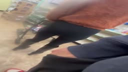 Sniper Cumshot 🔫 on Blonde Ass and She FELT It