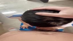 アジア　黒髪　羽目