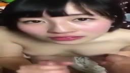 可愛いお姉ちゃんとフェラ顔射
