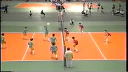 1993　春高バレー　南寝屋川vs扇城