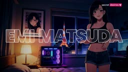 Emi's Passionate Anime Adventure on Camera