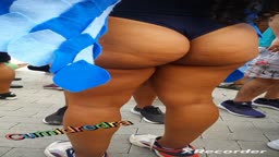Festival Latina Big Ass and Hair Cummed