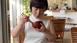普段着妻　顔出し