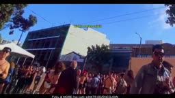 Encoxada Dickflash cum candid