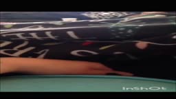 Masturbating near his sister
