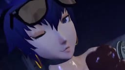 Persona 4 Naoto Oppai paizuri Fuck