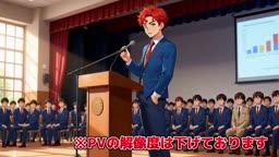 全校集会で発表したら